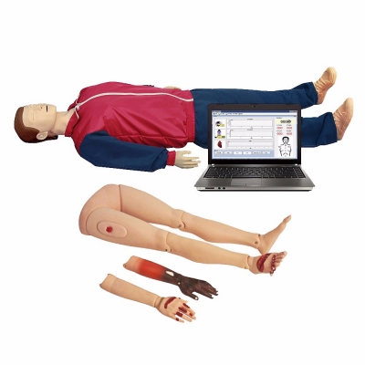 高級電腦心肺復蘇與創(chuàng)傷四肢模擬人（計算機控制二合一）