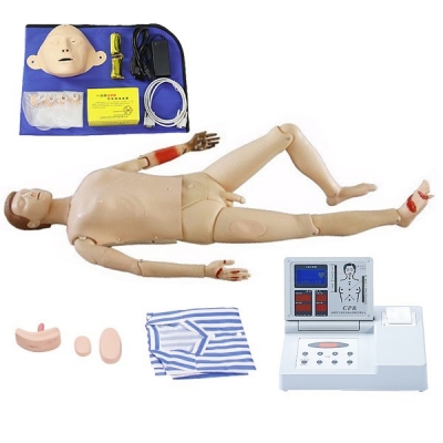 新型多功能護(hù)理急救模擬人（心肺復(fù)蘇、基礎(chǔ)護(hù)理男女導(dǎo)尿，四肢創(chuàng)傷）